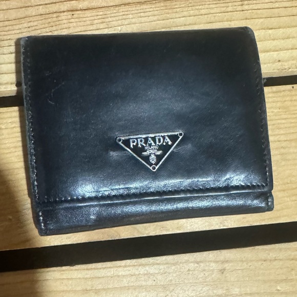 Prada Leather Wallet - Picture 1 of 8